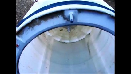 Free power from a recycled washing machine, generating enough to live off the grid