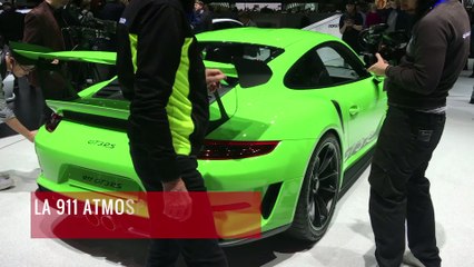 La Porsche 911 GT3 RS en vidéo depuis le salon de Genève