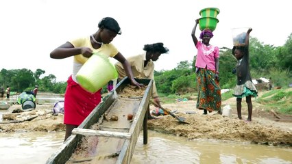 En Sierra Leone, les chercheurs d'or veulent d'abord du travail