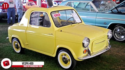 12 of the Worlds Smallest Cars