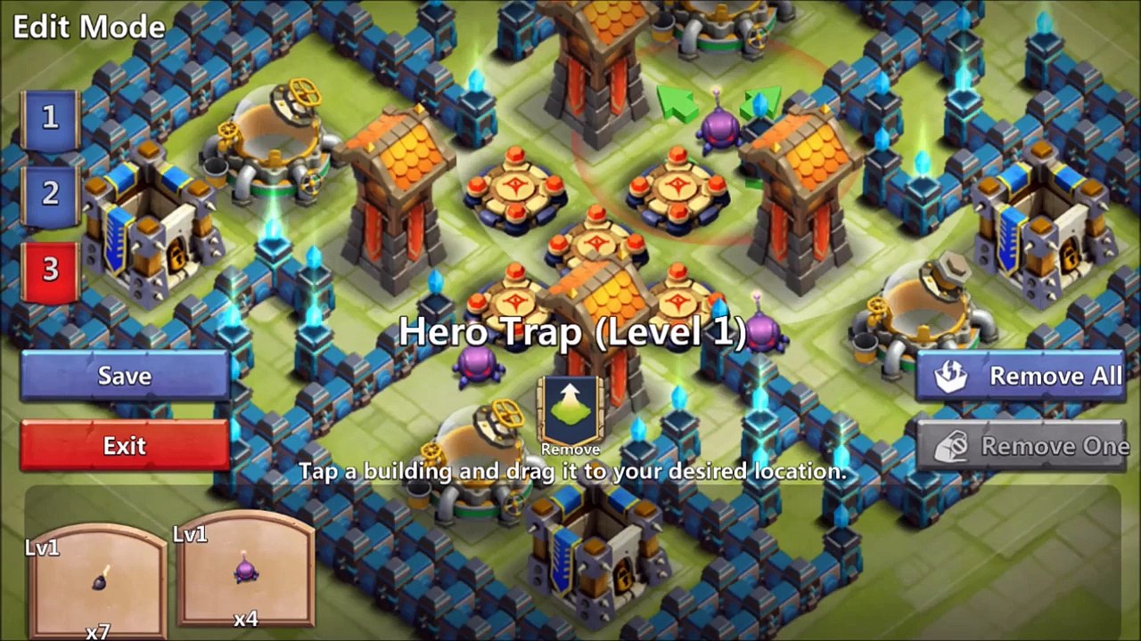 Castle Clash TH 16 HBM Base Design ♦ Castle Clash Here Be Monsters Clover Base ♦ Town Hall 16 Base