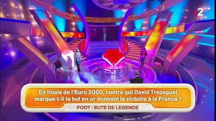 La boulette de Nagui qui donne une réponse à une question en finale