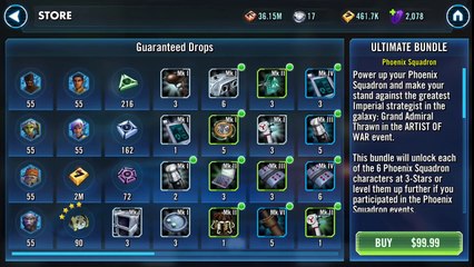 Worth it?? New Phoenix packs, Thrawn, Flash Events, Farming Priority and Phoenix F2P!! swgoh