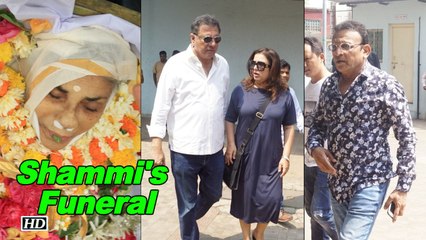 Shammi's Funeral: Celebs pay their last respects
