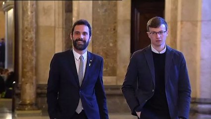 Torrent 'se cuela' en una reunión del grupo de Junts Per Catalunya