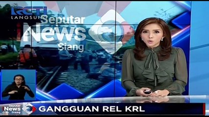 Rel Kereta di Cilebut Patah, Ratusan Penumpang Terlantar