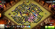 TH10 GoHog Strategy vs Chief Pats TH10 base | Clan Wars | Clash Of Clans HD