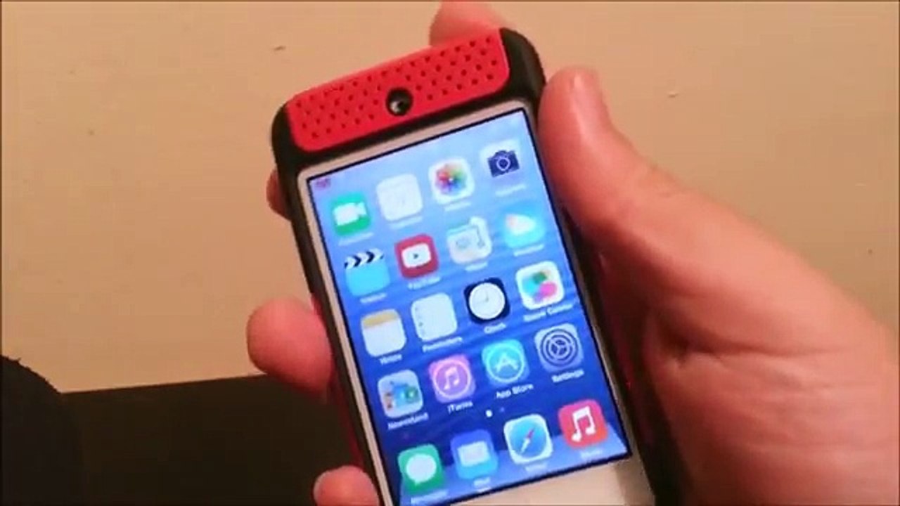 Apple iPod Touch 4G IOS 6.1.6 IOS 7 Theme & More