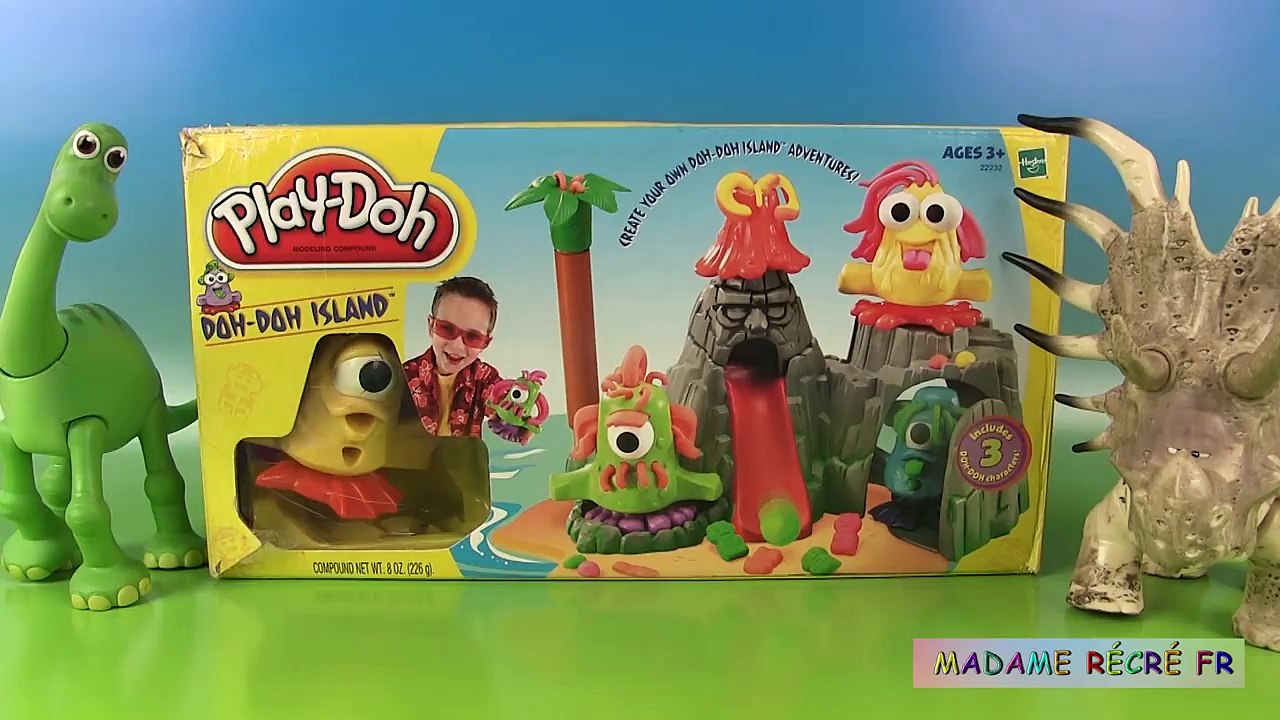 Play Doh Doh Doh Island Vintage Ile des Dinosaures Pâte à modeler