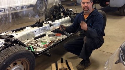 Classic VW Floor Pan Seal Tip, By Last Chance Auto Restore.com