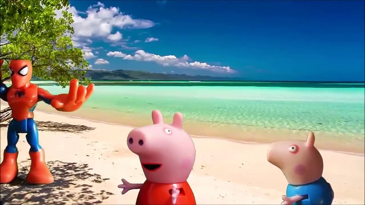 Peppa Pig e Homem Aranha Desenho Animado em Português Completo Spider man Cartoon