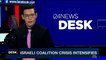 i24NEWS DESK | Israeli coalition crisis intensifies | Wednesday, March 7th 2018