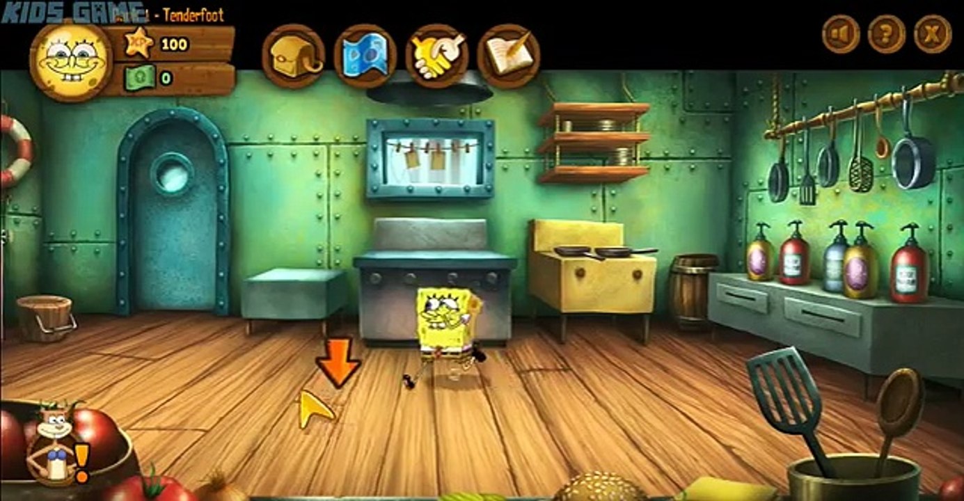 Spongebob Squarepants Movie Big Adventures! Sponge Out of Water Games for Kids - Gry Dla Dzieci