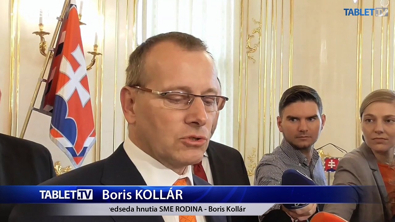 Vyhlásenie hnutia Sme rodina po stretnutí s prezidentom