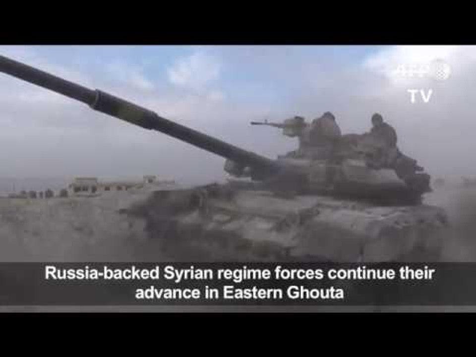 Syrian army advances in Eastern Ghouta