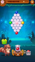 Bubble Shooter Raccoon level 31 gameplay