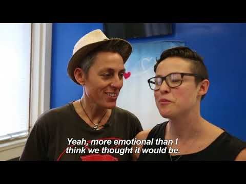 Gay couples register weddings on day one of marriage equality