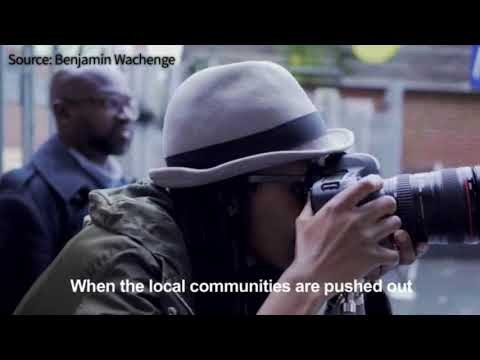 London muralist fetes immigration