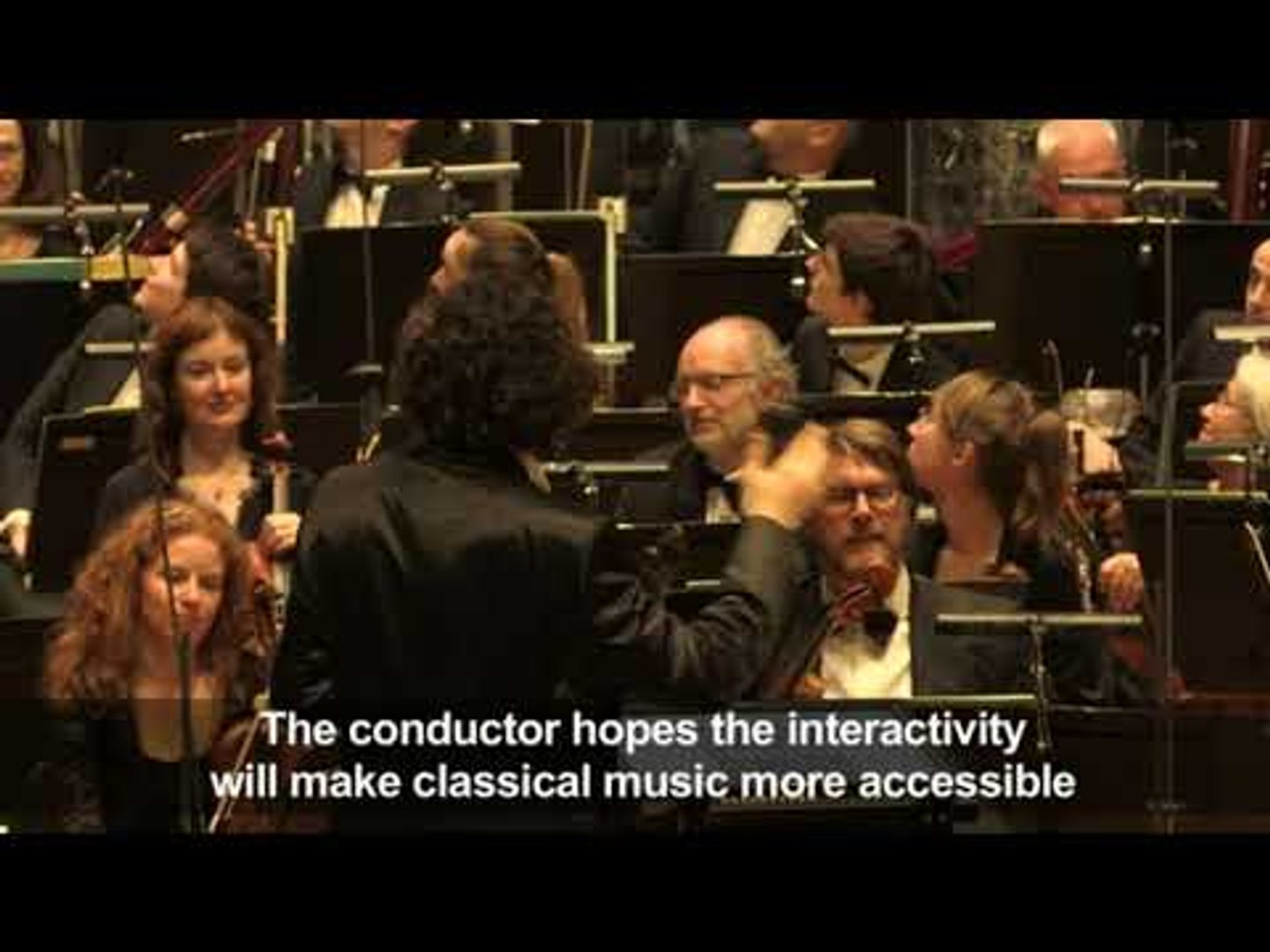 ⁣'Smartphone concert' makes classical music interactive