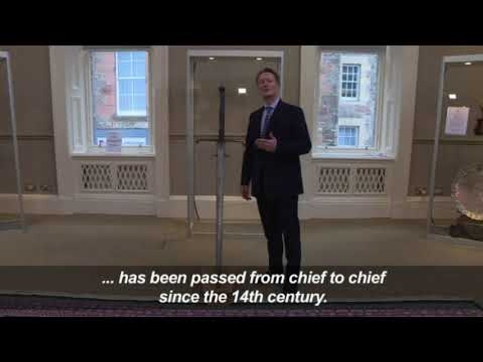 800 year old Scottish sword goes on public display