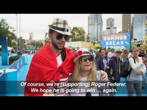 Excitement is in the air at the Australian Open