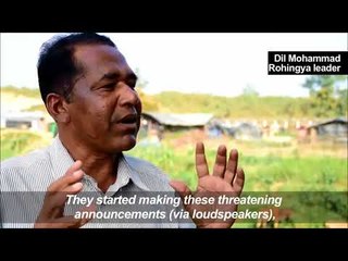 Rohingya flee no man's land after Myanmar threat