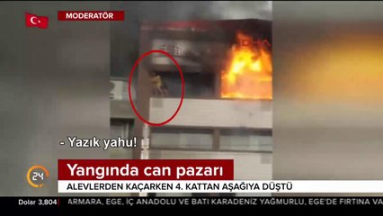 Otel alev alev yandı