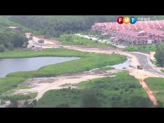 Jamal guna helikopter lawat tapak bandar baru Paya Indah Wetlands