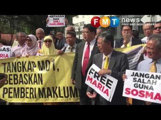 MPs march from Parliament to Bukit Aman police HQ