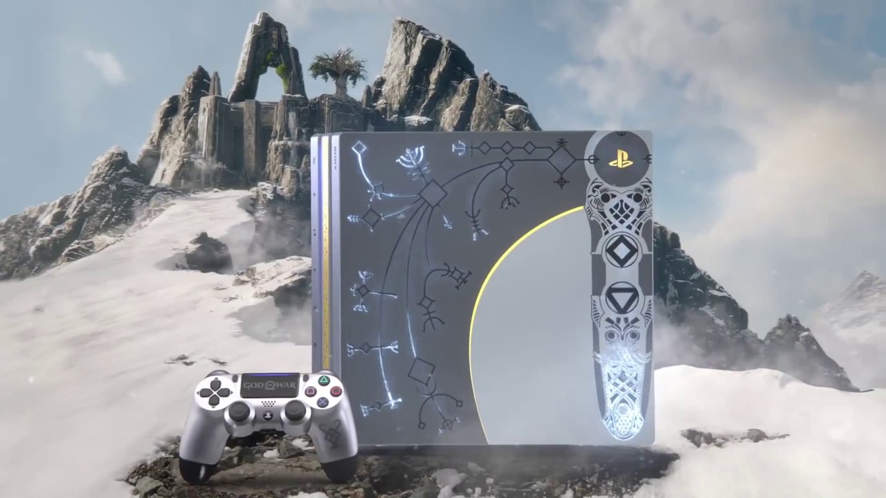 God of war limited edition ps4 pro bundle trailer