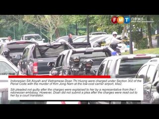 Women in Jong Nam attack charged with murder