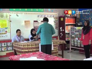 Adenan, Abang Jo antara pengundi terawal di pusat