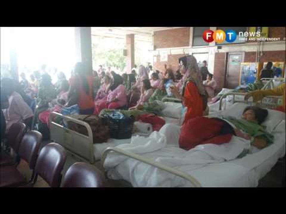 Unit Rawatan Rapi (ICU) Hospital Sultanah Aminah Terbakar