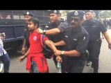 Red shirt arrested