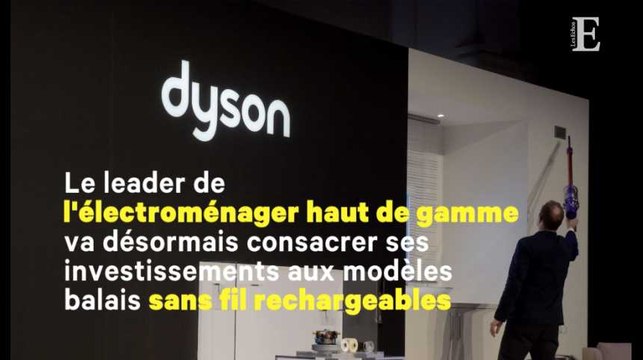 Aspirateurs: virage stratégique pour le britannique Dyson