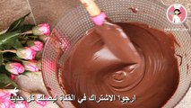 اطيب و اسهل صلصة او صوص الشوكولاته لتغليف و تزيين الكيك و الحلويات مع رباح محمد ( الحلقة 411 )