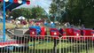 Kiddie Joyrides at Summer Fair | Scrambler Teacups Train Zinger Swing Ferris Wheel