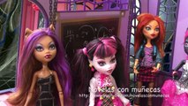 El hechizo de la luna llena parte 1 con Muñecas y juguetes de Monster High - Juguemos con Andre