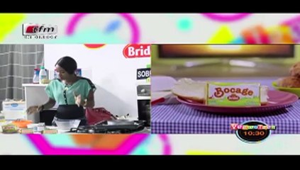 RUBRIQUE CUISINE avec ALPHIE dans Yeewu Leen du 07 Mars 2018