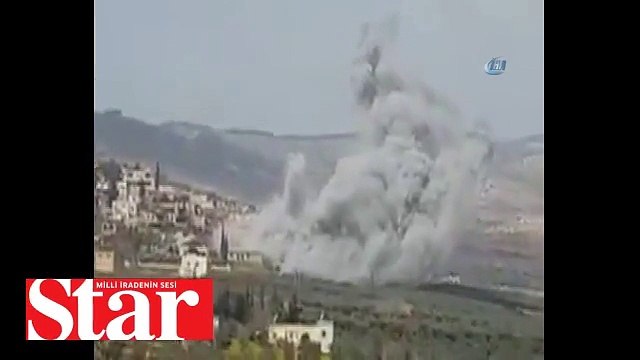 Türk savaş uçakları Cinderesİ�nin Meske Köyü�nde terör hedeflerini vurdu