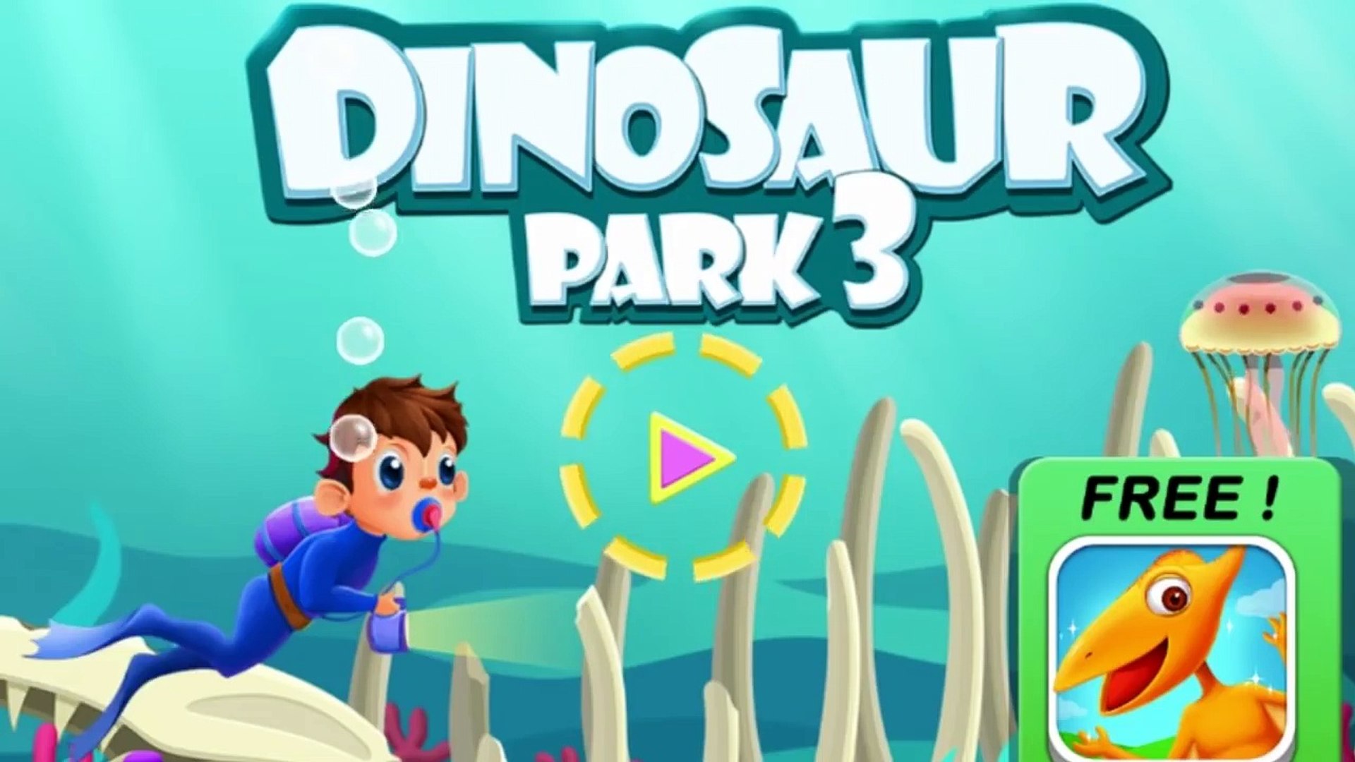 ⁣Dinosaur Kids Games - Kids Learn Dinosaurs - Educational Videos for Kids - First Kids Puzzles