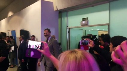 El Rey Felipe VI llega a Tenerife