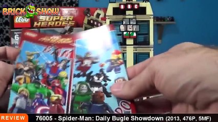 LEGO SuperHeroes Spider-Man Daily Bugle Showdown Review : LEGO 76005