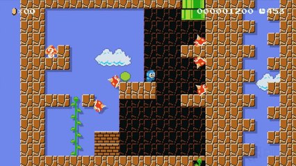 Mega Man 1 Remade in Super Mario Maker