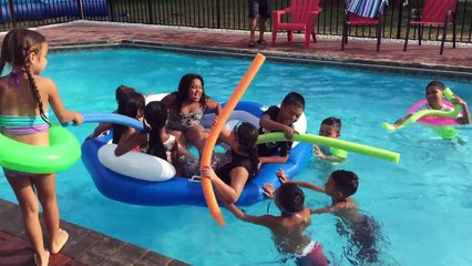 Swimming Pool Party | Screaming Ecstatic Kids