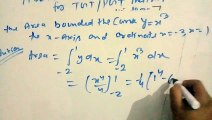 Area bounded curves for tgt/ pgt maths video 7