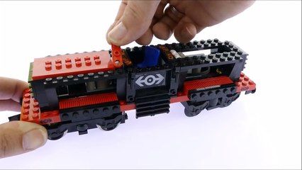 Lego Classic 9V Railroad 4565 Freight and Crane Railway - Lego Speed Build Review