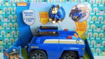 Paw Patrol On A Roll Chase Police Vehicle Chases Deluxe Cruiser Toy Review NEW