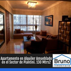 Joan Bruno Jorge - •	Apartamento en Alquiler Amueblado en el Sector Piantini. 130 Mtrs2