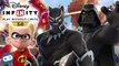 Dash Black Panther and Darth Vader Disney Infinity 3.0 Toy Box Fun Gameplay
